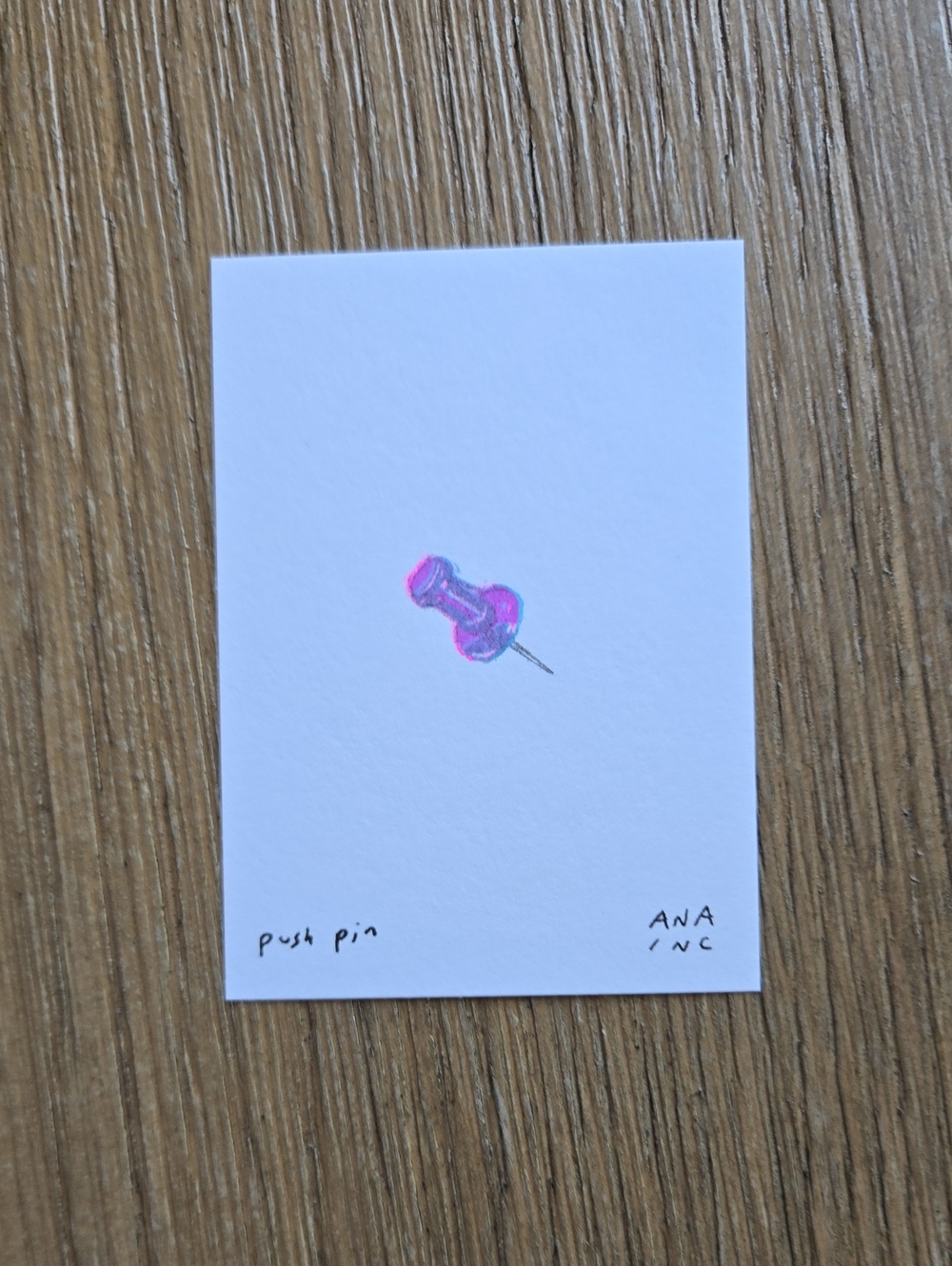 Ana Inciardi Mini Print Push Pin